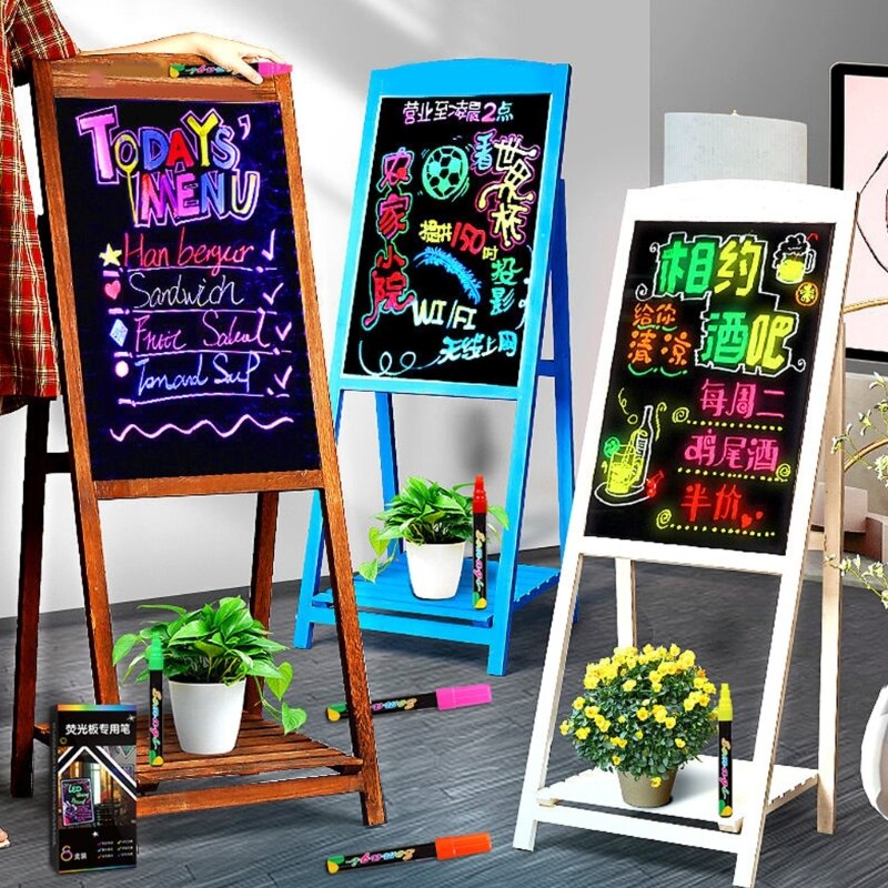 8Pcs Liquid Chalk Marker Pen, 8 Color Washable & Wet Erase Chalk Makers for Blackboards, Chalkboard Signs, Glass Window