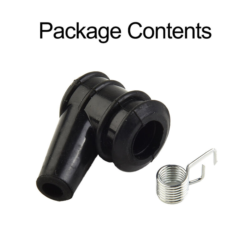 2*2*1cm Spark Plug Cover Rubber Ignition Coil Cover Sheath Spring Replacement Parts Garden Tools Accessroy