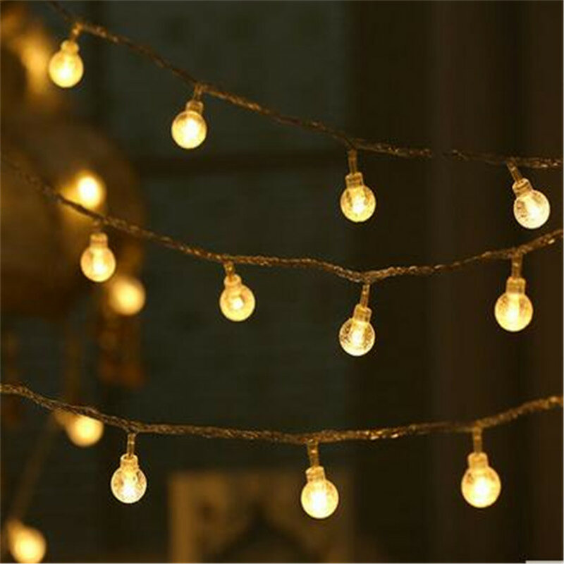 10led Star Christmas Party Decor Snowflake Light String Birthday Wedding Decor Fairy Garlands Halloween Decorations for Home