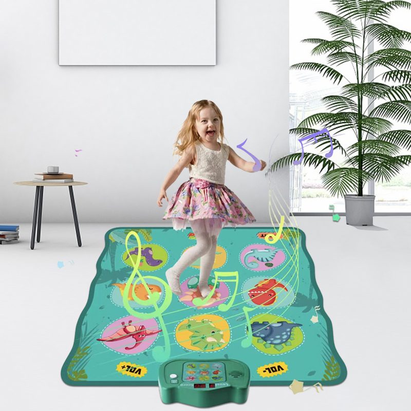 Dance Pads for Family Sports Game Kids Music Dancing Mat Toys Baby Playmats Educational Carpet Toys Music Step Play Mat for Kid