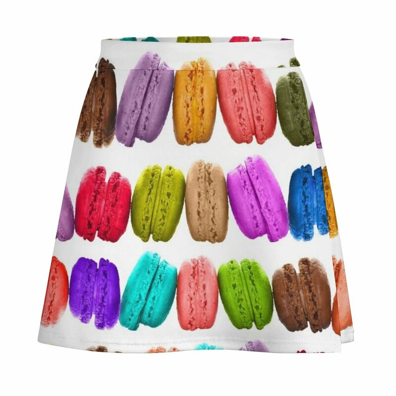 Szalone macarons Mini spódniczka koreańska moda odzież damska Mini spódniczki damskie ubrania