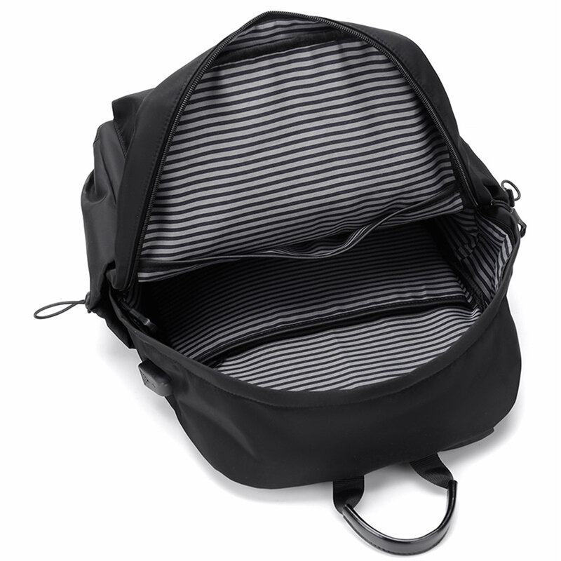 Вместительный школьный портфель для мужчин и женщин, повседневный рюкзак для компьютера, уличная многофункциональная дорожная сумка с USB-зарядкой
