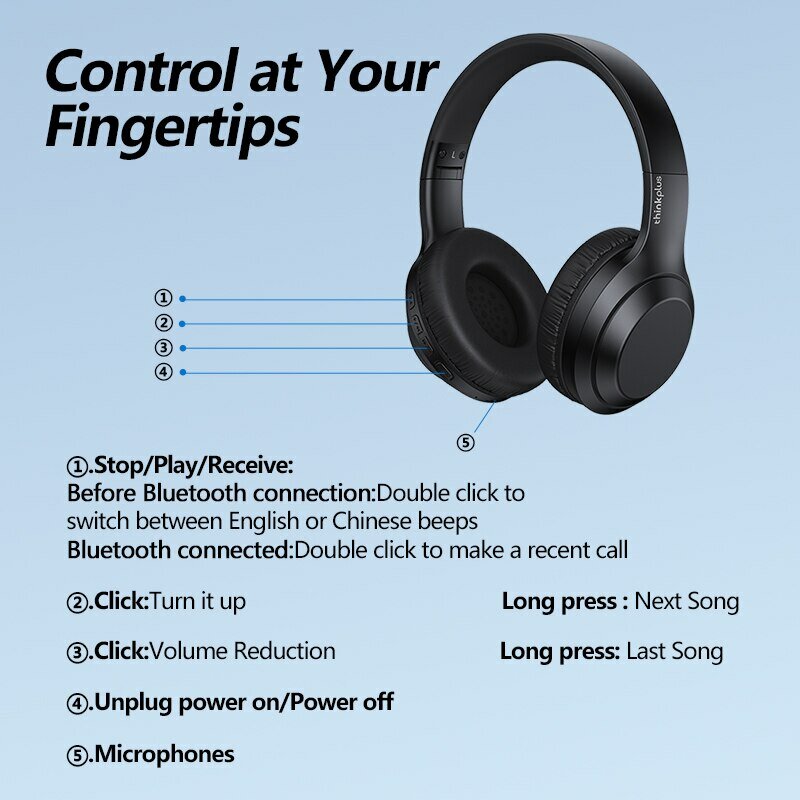 Lenovo Thinkplus TH10 TWS cuffie Stereo auricolari Bluetooth cuffie musicali con microfono per iPhone Mobile Sumsamg Android IOS