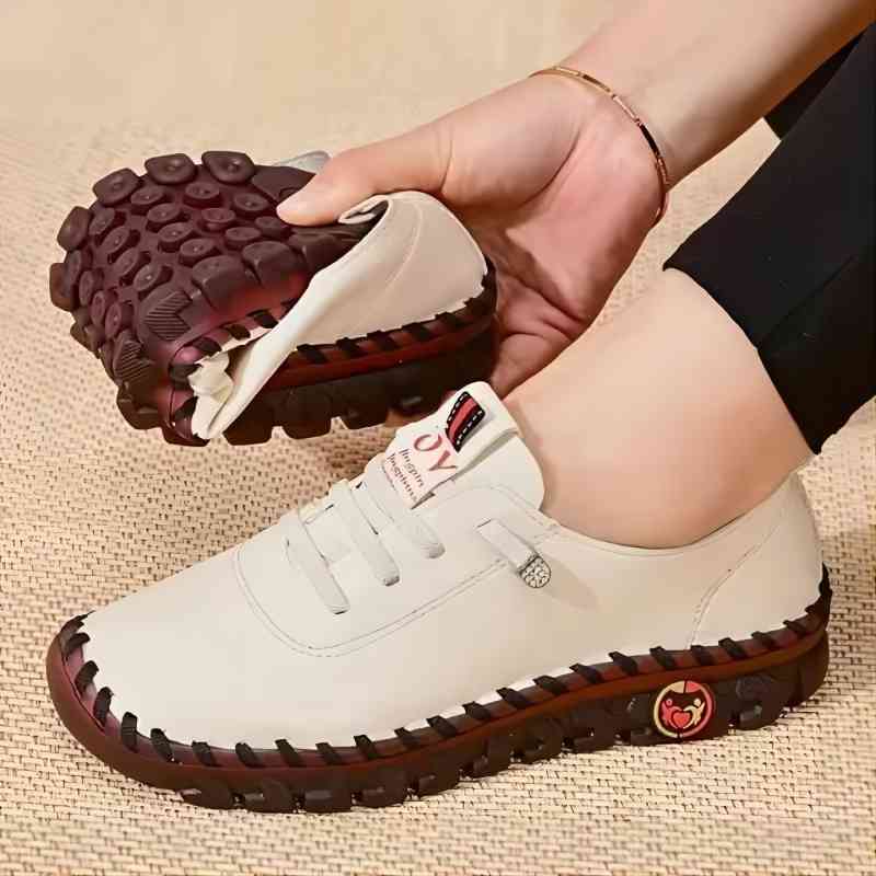 Spring and Summer 2024 Newsoft-soled Roman Breathable Retro Stitching Muffin Bottom plus Size WOMEN'S Shoes Single