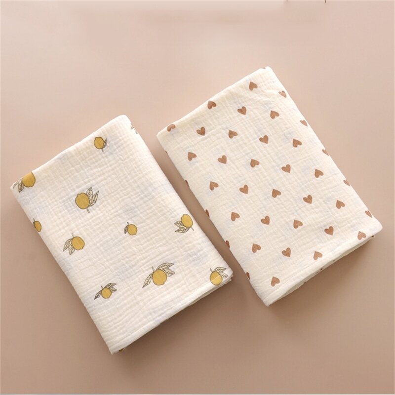 Муслиновые пеленки для мальчиков и девочек, модернизированное одеяло из хлопка, квадратные мягкие большие муслиновые пеленки, QX2D