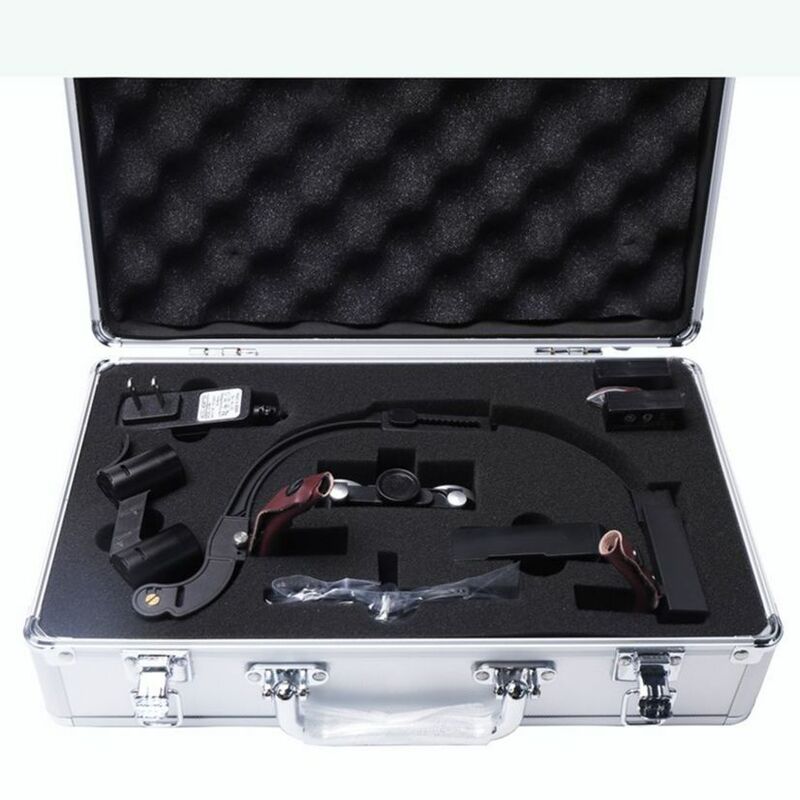 Dental Loupes with Light 5W Headlight Surgery Dental Binoculars Surgical Headlight Dental Magnifying Glass Front Light Dentistry