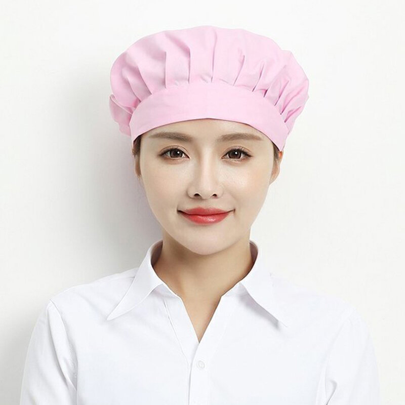 Restaurant Chef Cap Cafe Bar Workshop Hat Restaurant Hotel Bakery Chef Uniform Man Woman Waiter Job Penetrating Hat