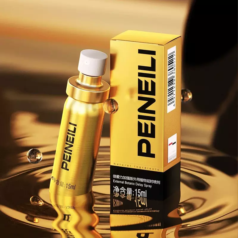 Male Sex Delay Spray Lasting Long 60 Minutes Penis Growth Enlargement Harder Anti Premature Ejaculation External Use for Adults