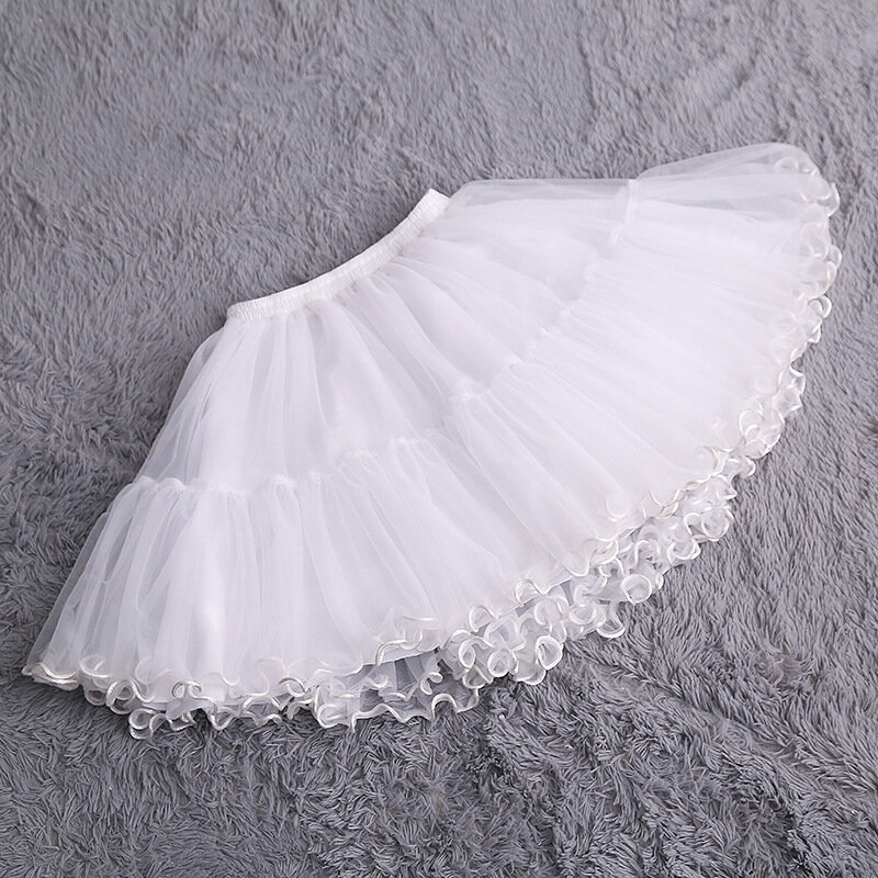 Crinoline Lolita Violence Daily Tutu Skirt Bell Adjustable Lolita Crinoline Cosplay Dress Crinoline