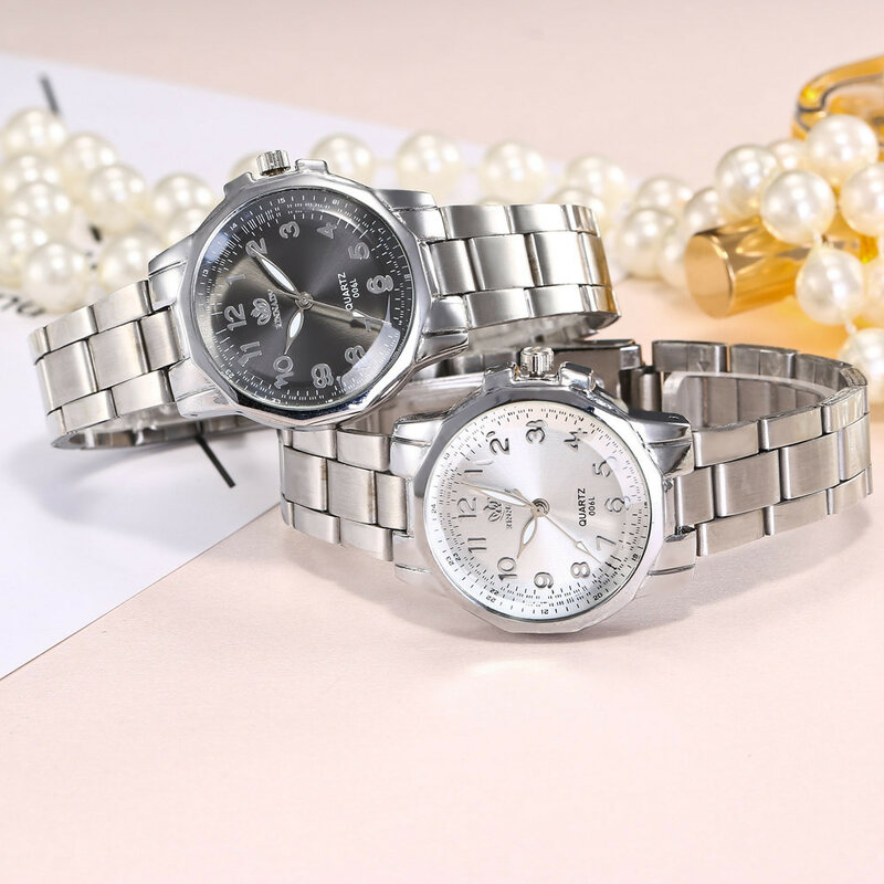 Criativo pulseira de aço relógios para mulheres, relógio de ouro para senhoras, relógio feminino, moda, novo