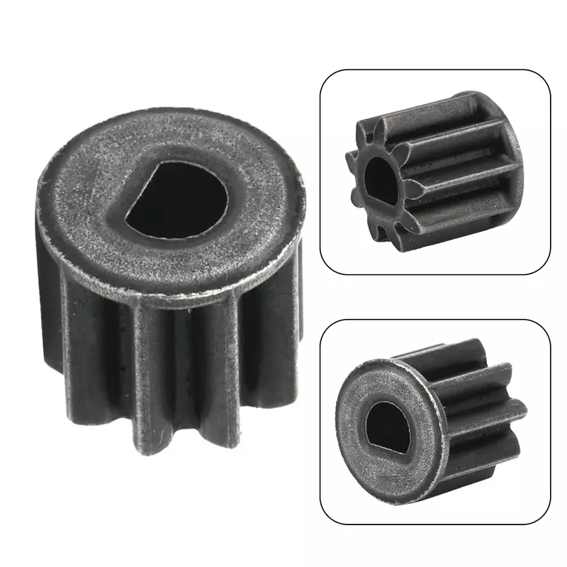 1pc Spare Gear 9Teeth/12Teeth/9Teeth D Type For Cordless Drill Charge Screwdriver 550 Motor Power Tools Accessories