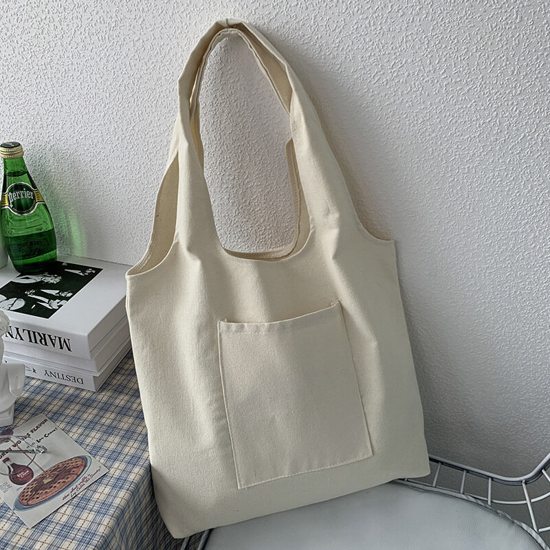 Frauen Leinwand Einkaufstasche Damen wieder verwendbare Öko-Taschen weibliche faltbare Supermarkt Handtaschen Reise Lagerung Einkaufstasche