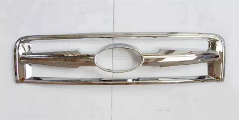 Высококачественная Хромированная передняя решетка радиатора ABS для Hyundai Tucson 2004-2008 декоративная рама Защита от царапин автомобильные аксессуары