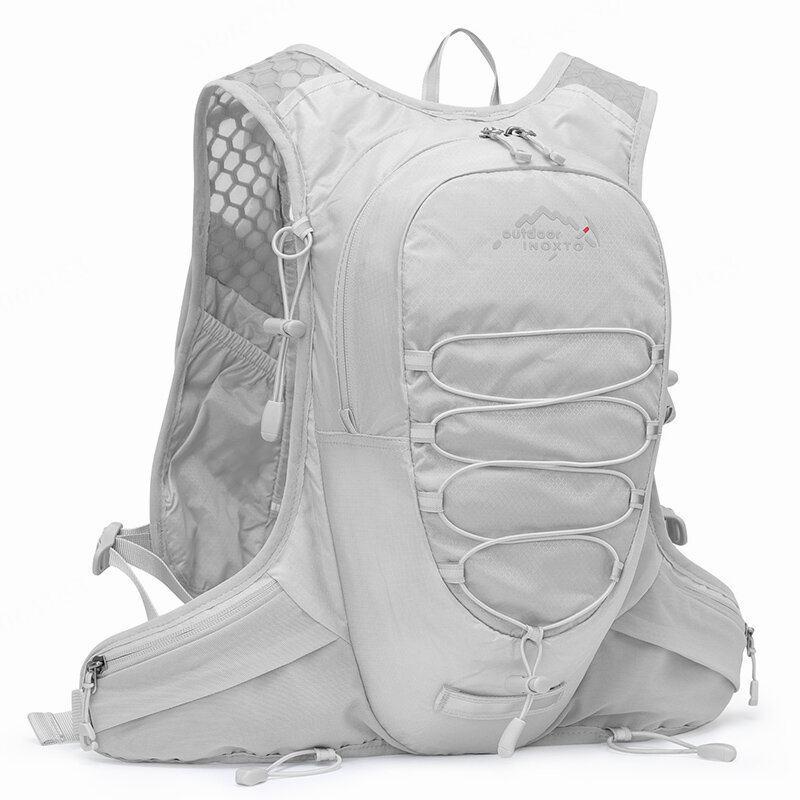 INOXTO Running Vest Backpack 12L Cycling Hydrating Backpack Hiking Outdoor Marathon Hydrating with 1.5L Water Bag