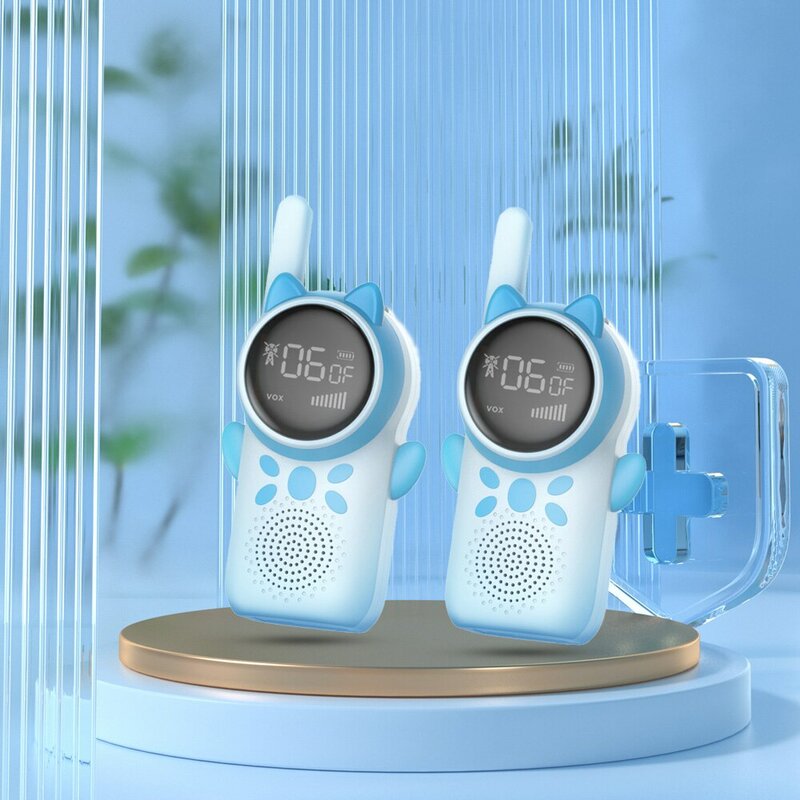 D25 Kids Walkie Talkie Pairs Gift Toys for Boys and Girls, 8/20/22 Channels, LED Flashlight