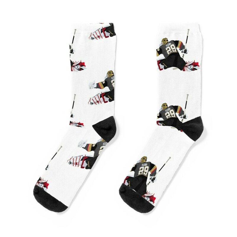 Носки Марка-Андре Флори, спортивные Дизайнерские мужские носки для баскетбола, женские носки