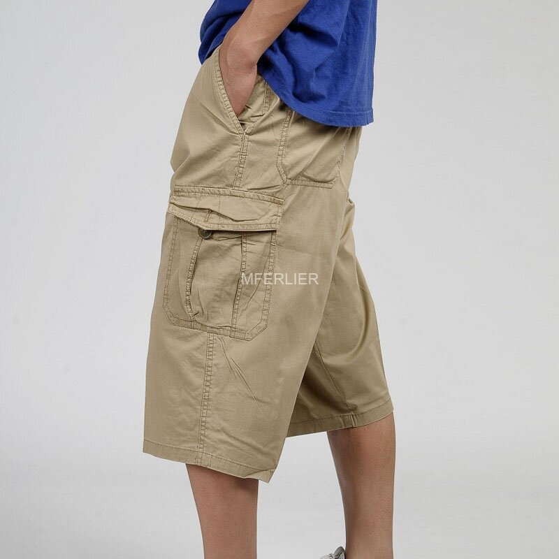 Summer Cargo Pants Men 5XL 6XL Casual Large Size Trousers