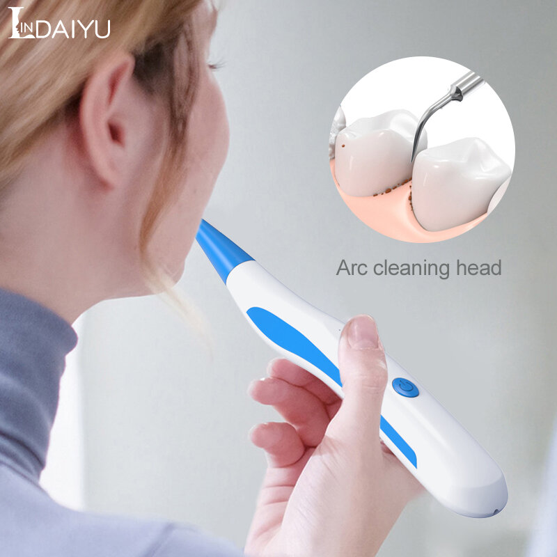 LINDAIYU New Electric Toothpick Dental Whitener Scaler Calculus Tartar Remover  Tools Cleaner Tooth Stain Oral Care Whiten