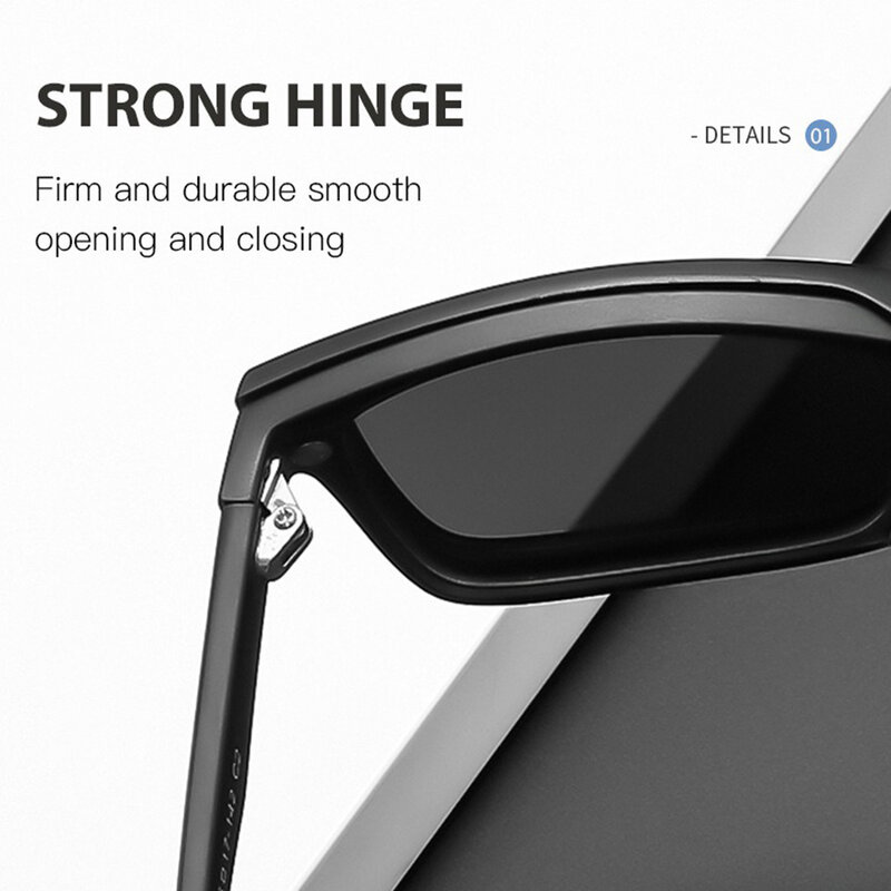 Montura de gafas para hombre y mujer, gafas de sol polarizadas con Clip de 5 piezas, magnéticas, UV400, 2292