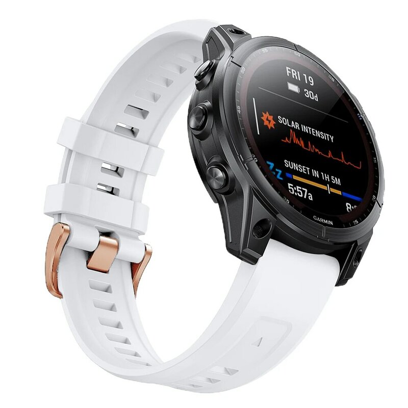 สำหรับ Garmin Fenix 7s PRO 6S Pro 5S PLUS สายนาฬิกาข้อมือสำหรับผู้หญิงสายรัดข้อมือซิลิโคนขนาด20มม. สำหรับนาฬิกา Fenix 7s 6s 5S
