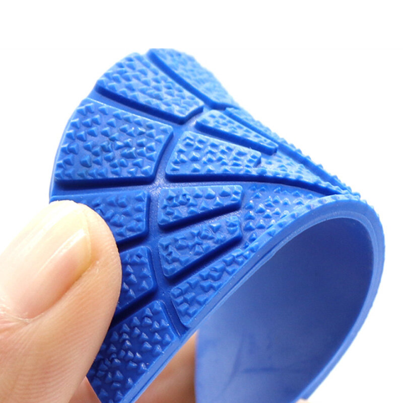 1pair Self Adhesive Rubber Soles Wear-resistant Anti-Slip Outsole Shoe Stickers For Sneakers Solid Color Shoe Protector Sole