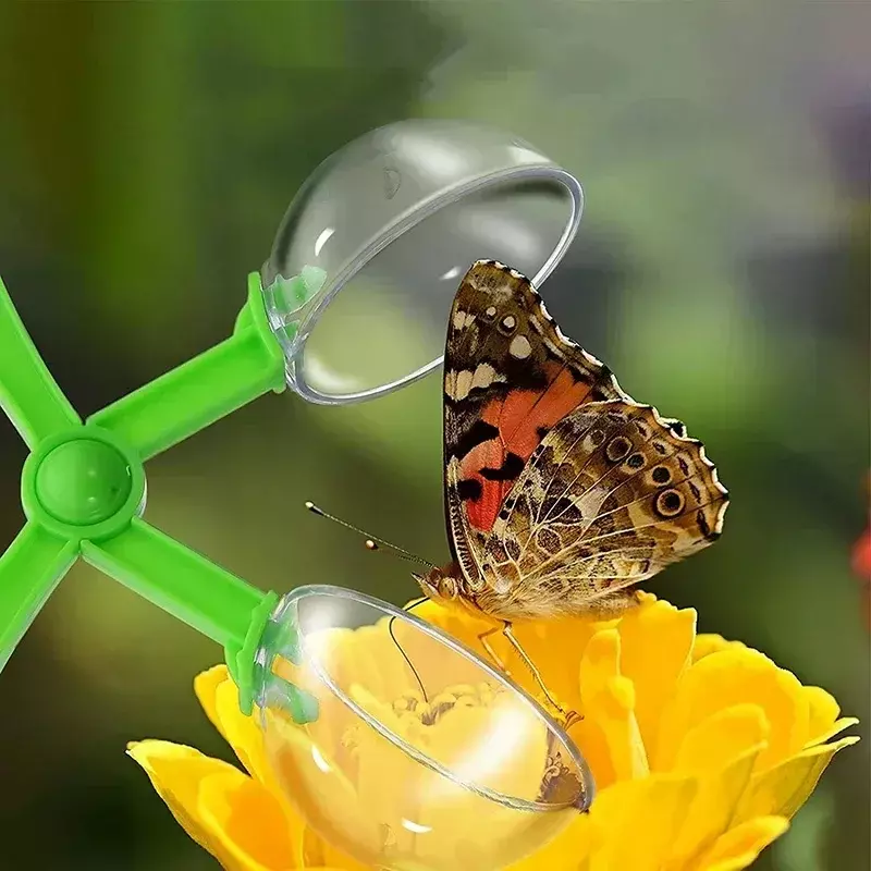 Przygoda na świeżym powietrzu nożyczki na owady dzieci dzieci plastikowe zabawki do eksploracji przyrody narzędzia do nauki roślin pułapka na motyle gry