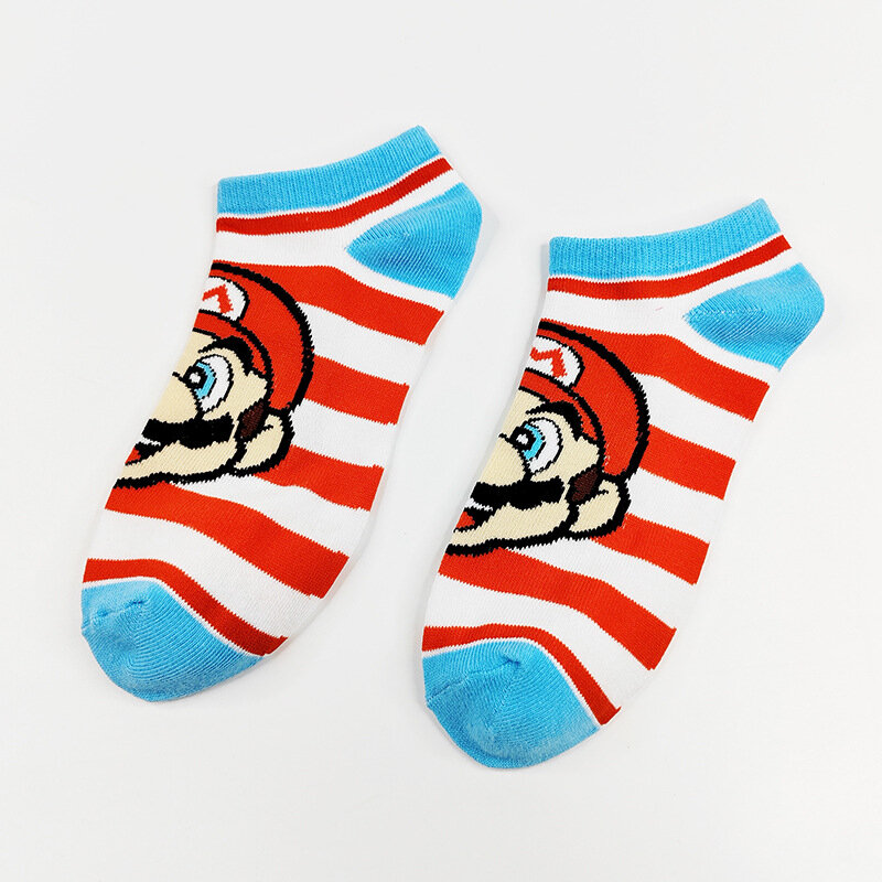 Game Super Bros. Mushroom Cosplay COSTUME Short Socks Adult Unisex Clothing Sock Accessories Props Xmas Gift