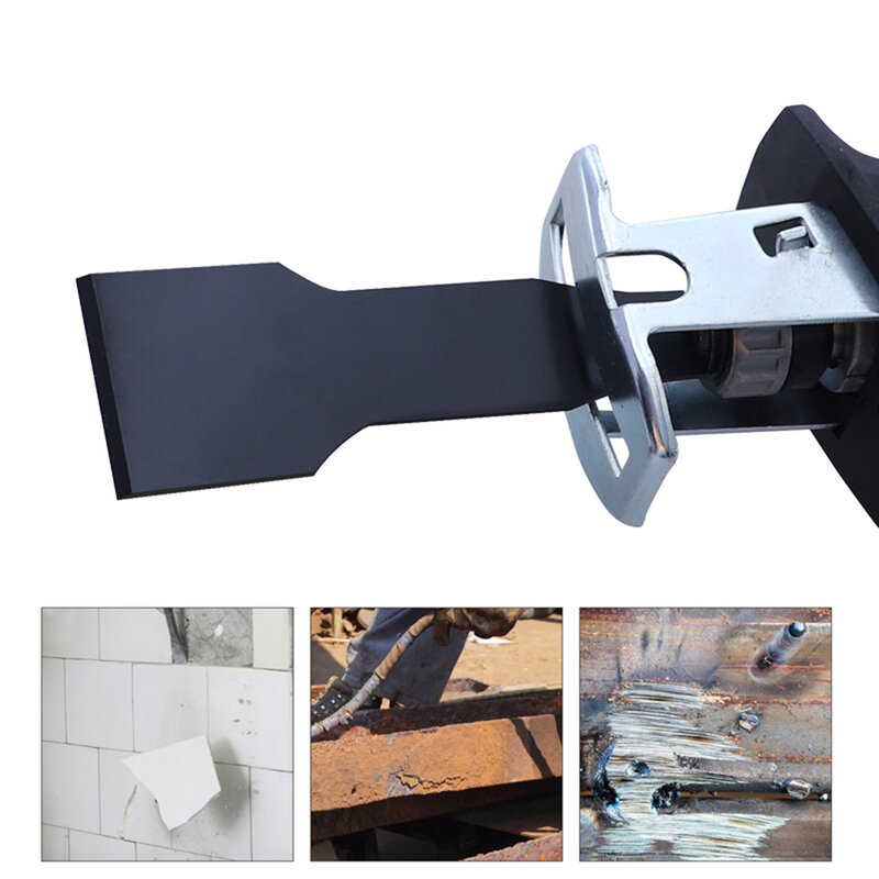 Length 140mm HCS Reciprocating Saw Blade Saber Shovel Electric Cleaning Shovel Removal Tile Ground Mud Cleaning Wall Putty Tools