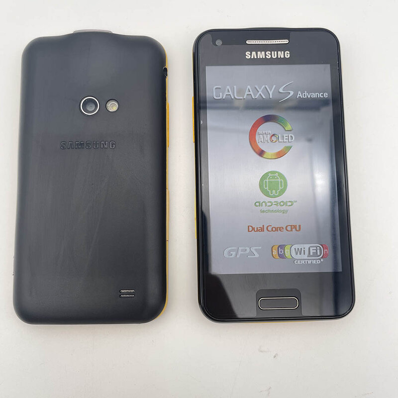 Оригинальный разблокированный б/у Samsung I8530 Galaxy Beam двухъядерный мини-SIM 8 Гб 5 Мп 4,0 дюйма 2000 мАч встроенный смартфон nHD project
