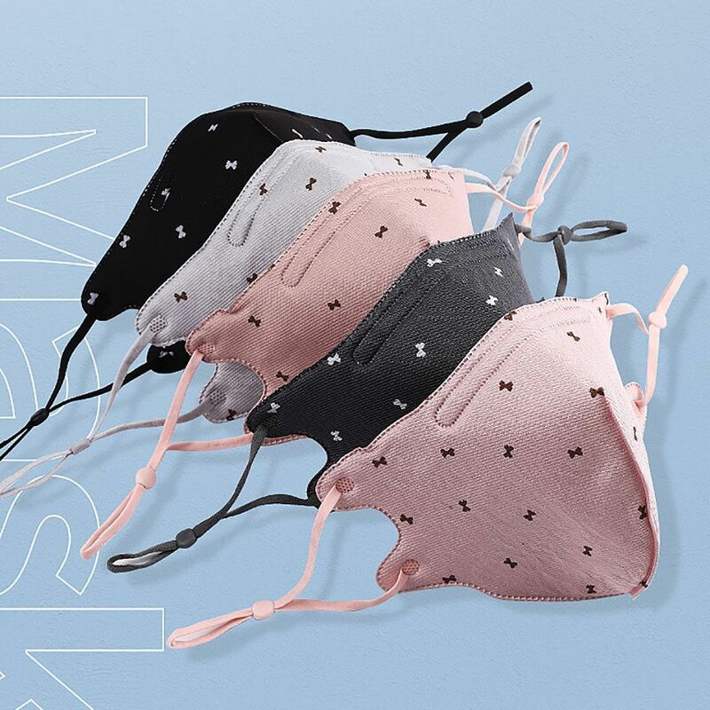 Cute Breathable Adult Mouth Muffle Winter Anti-fog Mouth Mask Cloth Mask Bow Face Mask Face Cover