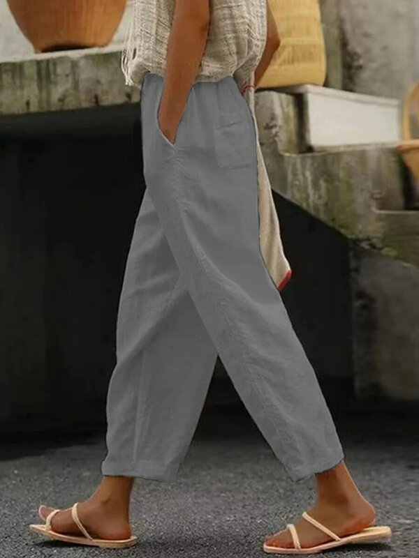 Spring Summer Oversize Pants Solid Color Pants Women Y2K Streetwear Women Trousers Youthful Woman Clothes Simple Pantalones