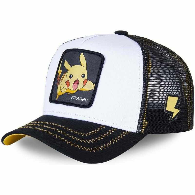 Boné Pokémon Pikachu ajustável para homens e mulheres, Cartoon Figure Cosplay Hat, Caps Hip Hop, Brinquedos Esportivos, Presente de Aniversário, Anime