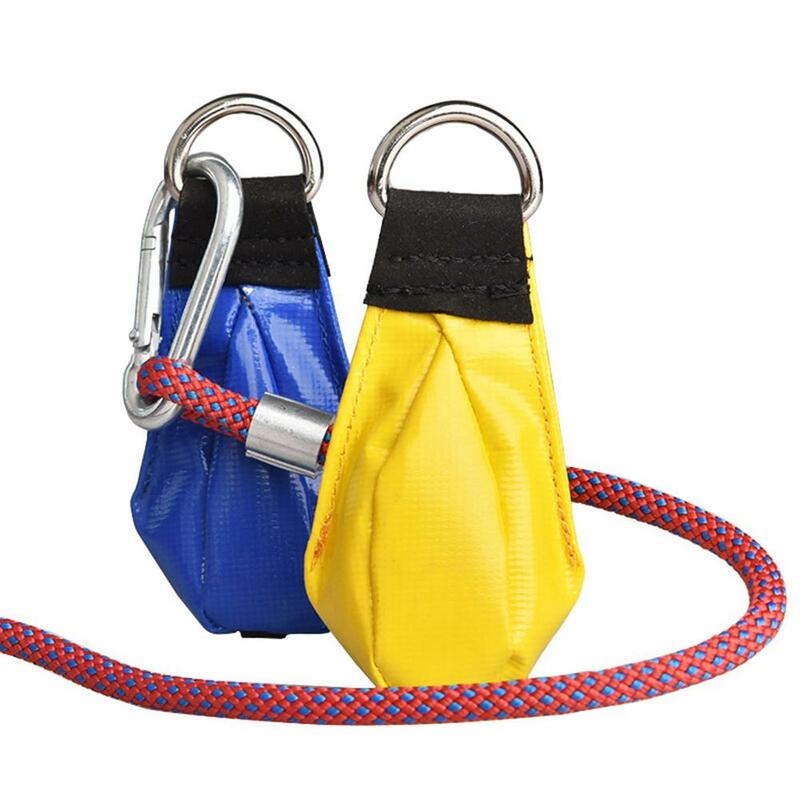 2023 Outdoor Throw Weight Bag Pouch corda di sicurezza resistente allo strappo gettare Sandbag per l'arrampicata su roccia dell'albero da campo