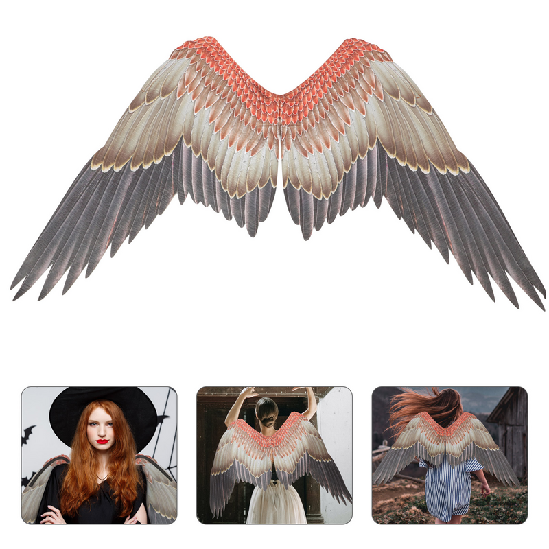 Masquerade Mask Wings Props Costume Creative Adult Performance Make up Decoration Unique Cosplay Miss