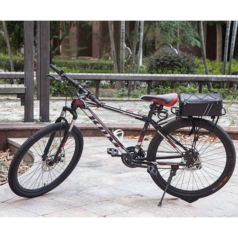 Torby rowerowe 9L o dużej pojemności wodoodporne torba rowerowa siodełko do roweru górskiego torby bagażnika bagażnik torba na rower