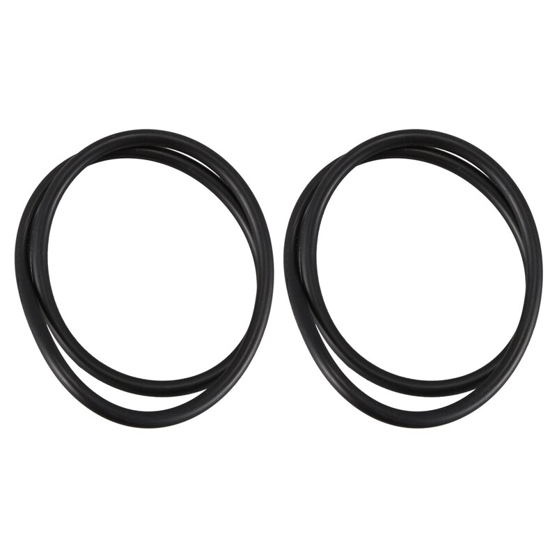 2 Stück 160mm x 5mm Industrie flexible Gummi-O-Ring-Dichtung scheibe