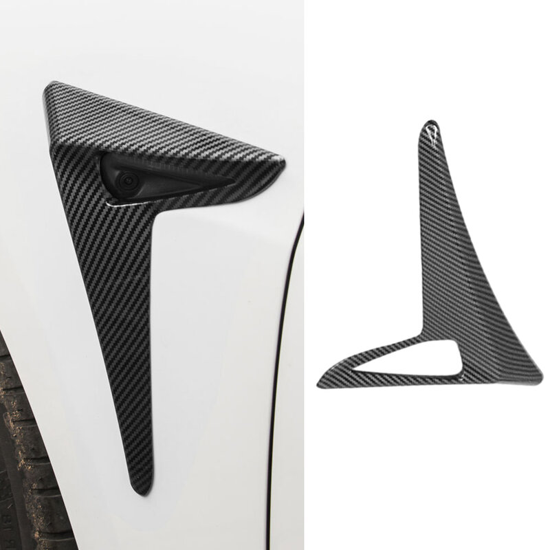 2 шт., защитная крышка для боковых крыльев автомобильной камеры Tesla Model 3 2017-2020