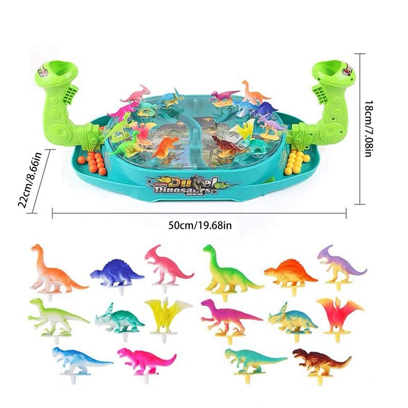 Marble Rush And Dinosaur Bounce Parent-Child Interactive Fashion Creative Party Game Board Funny Indoor Game Toy For Kid