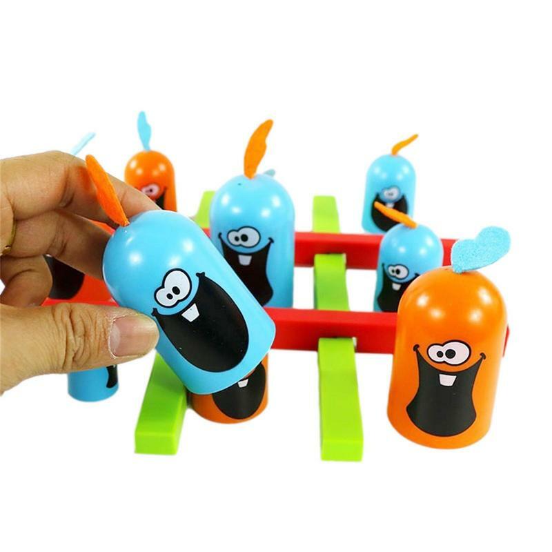 Tic-Tac-Toe Big Eat juego de mesa de Gobble pequeño, juguetes educativos interactivos para padres e hijos, regalos de navidad