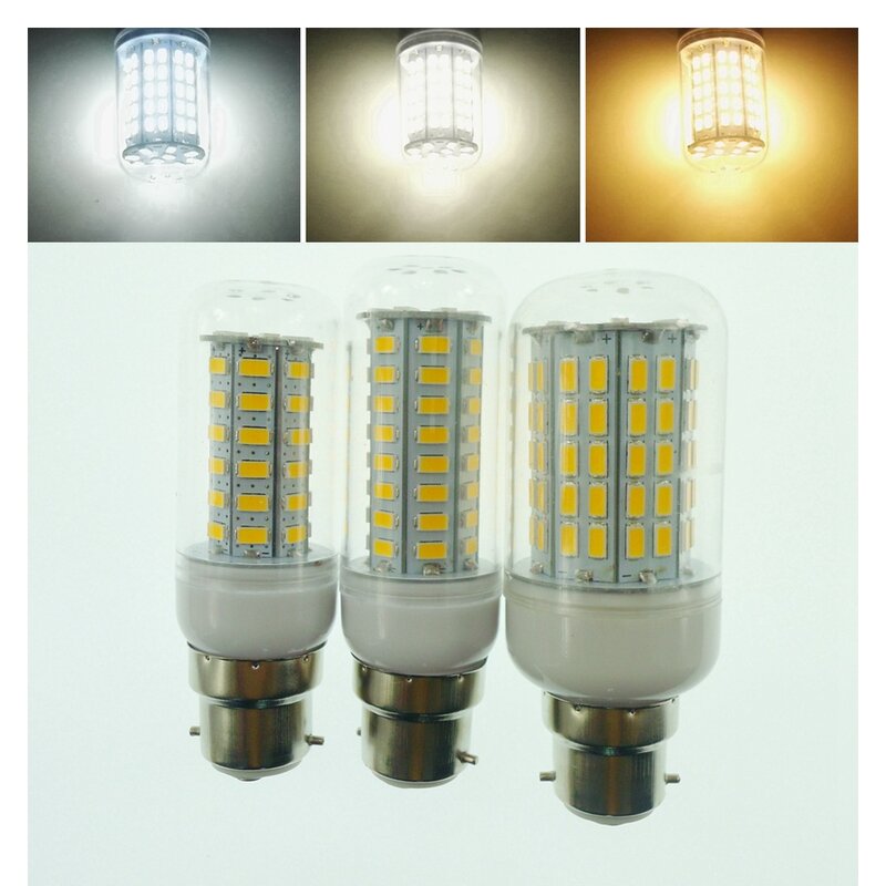 Lámpara LED E27 E14 de 3W, 5W, 7W, 12W, 15W, 18W, 20W, 25W, SMD 2022, Bombilla de maíz, 5730 V, 220V, candelabro, luz de vela, 1 ud., novedad de 110