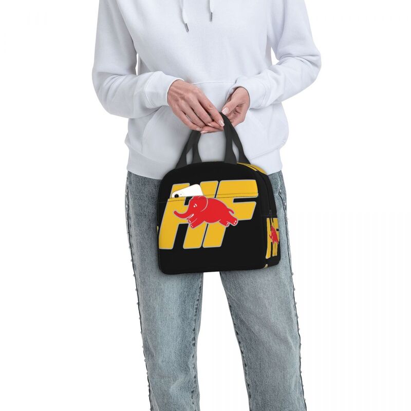 Lancia HF Elefantino tas makan siang insulasi, tas pak Bento, tas tangan paket makanan