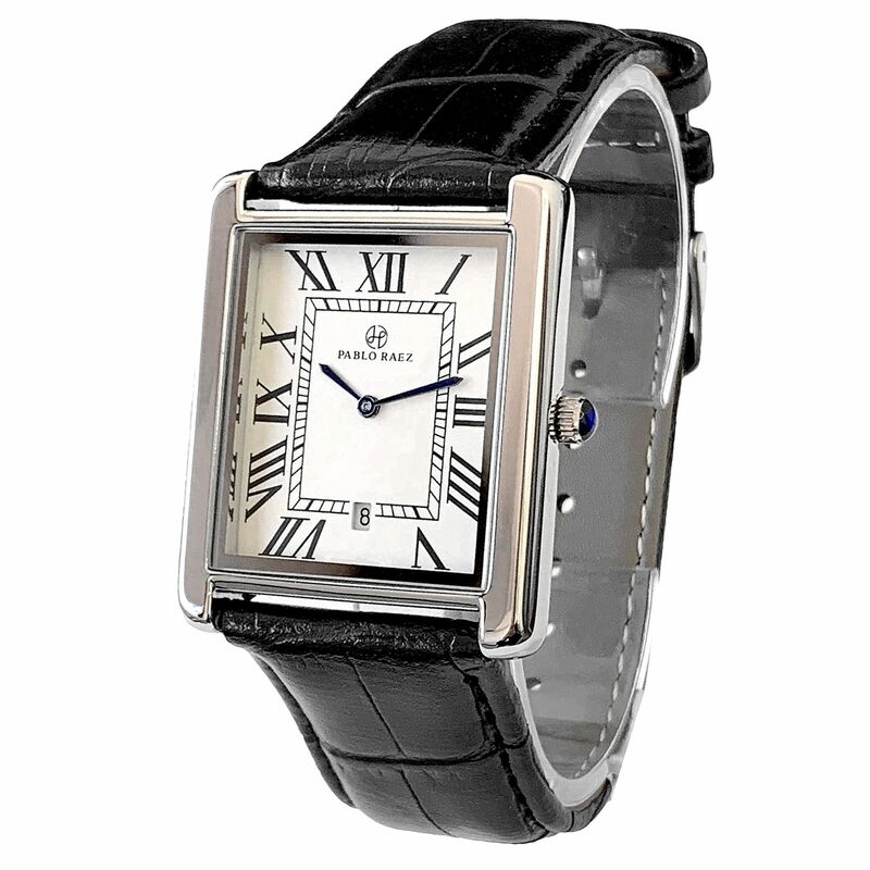UTHAI-Montre d'affaires légère pour homme, marque de luxe, carrée, calendrier classique, ceinture étanche, horloge à quartz, cadeau de mode masculine