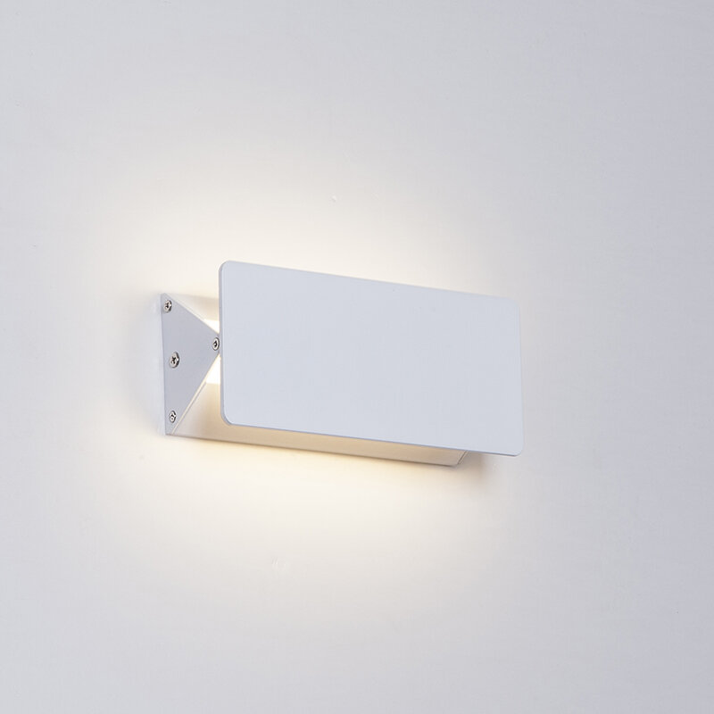 مصباح جداري من الألومنيوم LED لغرفة النوم ، إضاءة للقراءة ، مصباح حديث ، طراز بسيط ، لغرفة النوم