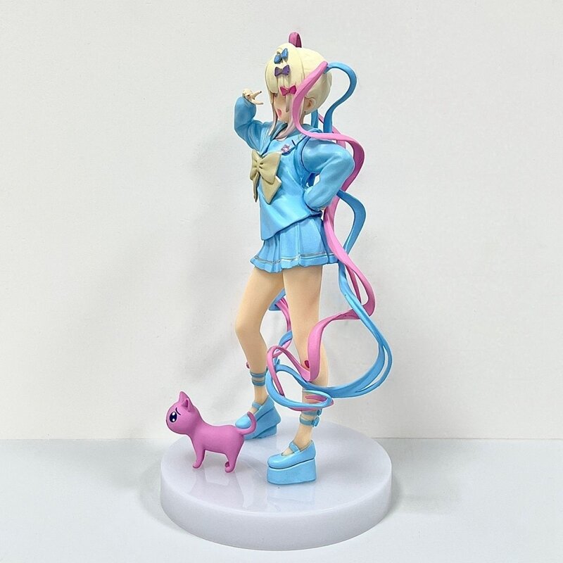 17cm bedürftige Mädchen Überdosis Anime Figur Pop-up-Parade Kangel Action figuren virtuelle Uploader PVC-Sammlung Modell Ornamente Spielzeug
