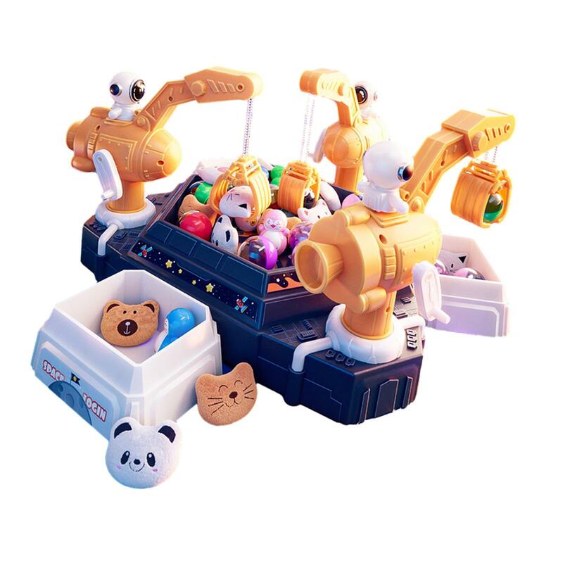 Pequenos brinquedos eletrônicos para crianças, máquina de garra, jogo de arcade, cápsula de doces, jogo garra, prêmios, brinquedo para meninas e meninos, idades 3-12