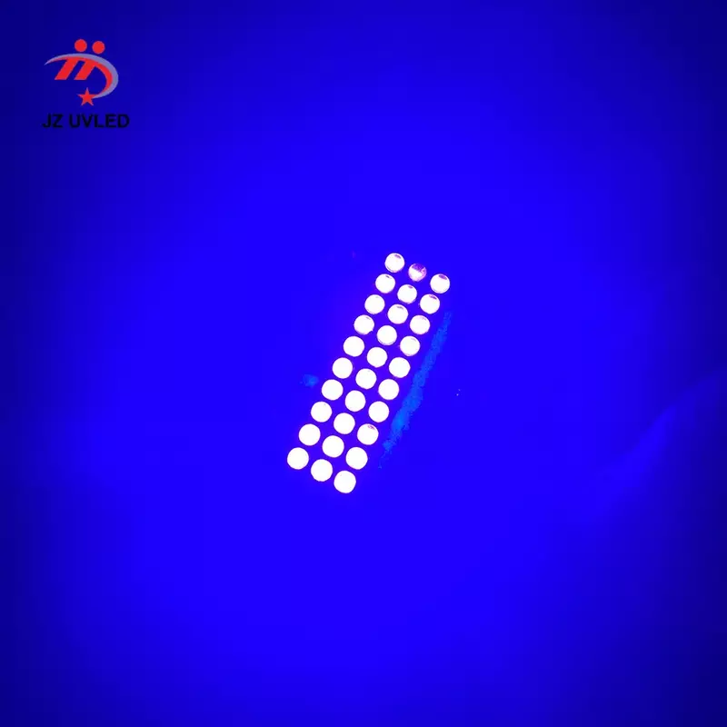 UV LED 모듈 평판 프린터, UV 접착제 경화, 3D 프린터, 감광성 송진 건조, UV 램프, 42*31mm, 365nm, 395nm, 405nm