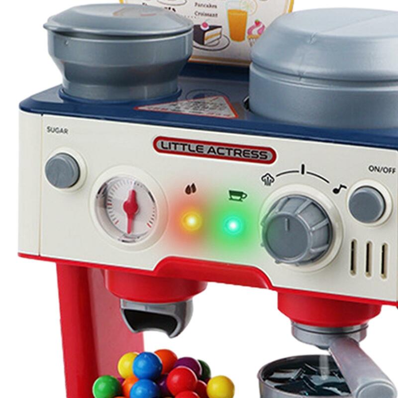 Koffiezetter Speelgoed Set Espressomachine Speelset Kleine Apparaten Speelgoed Leren Basisvaardigheden Montessori Keuken Speelgoed Voor Kinderen Geschenken
