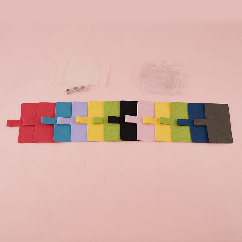 Пластиковый шнур-адаптер для замены пластиковой карты с прозрачным металлическим кольцом для универсального подвесного шнура