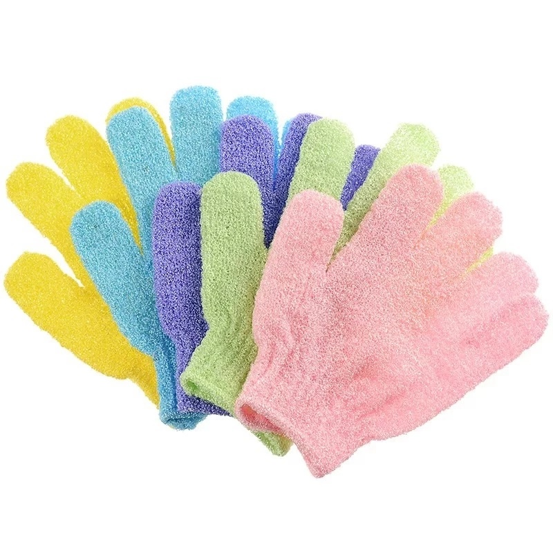 2 шт., отшелушивающие массажные перчатки для тела