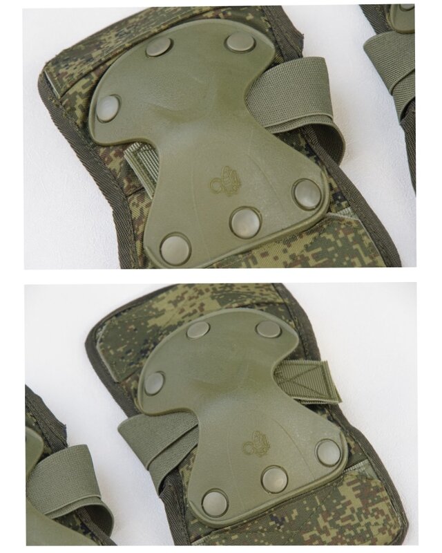 SMTP E1017 EMR เข่า Pads Camouflage เข่า Pads เกียร์ยุทธวิธีเข่าและแผ่นสวมข้อศอก